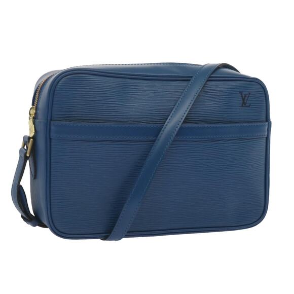 LOUIS VUITTON Epi Trocadero 27 Shoulder Bag Blue M52315 - Picture 1 of 16